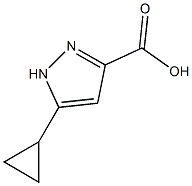 3-CYCLOPROPYLPYRAZOLE-5-CARBOXYLIC ACID CAS#: 401629-04-7