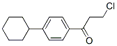 3-Chloro-1-(p-cyclohexylphenyl)-1-propanone CAS#: 52344-63-5