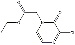 (3-Chloro-2-oxo-2H-pyrazin-1-yl)-acetic acid ethyl ester CAS#: 435345-05-4