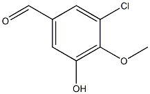 3-Chloro-5-hydroxy-4-Methoxybenzaldehyde CAS#: 54246-06-9