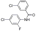 3-Chloro-N-(2-fluoro-4-chlorophenyl)benzaMide, 97% CAS#: 545362-74-1
