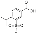 3-Chlorosulfonyl-4-isopropylbenzoicacid CAS#: 59815-29-1