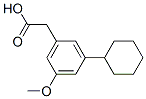 3-Cyclohexyl-5-methoxyphenylacetic acid CAS#: 51028-87-6