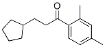 3-Cyclopentyl-1-(2,4-dimethylphenyl)-1-propanone CAS#: 55191-11-2