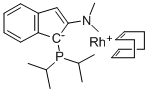 3-DI-I-PROPYLPHOSPHORANYLIDENE-2-(N,N-DIMETHYLAMINO)-1H-INDENE(1,5-CYCLOOCTADIENE)RHODIUM(I) CAS#: 540492-55-5