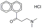 (3-DIMETHYLAMINO)-1''-PROPIONAPTHONE HYDROCHLORIDE CAS#: 5409-58-5