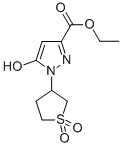 3-Ethoxycarbonyl-5-hydroxy-1-sulfolanylpyrazole CAS#: 51986-04-0