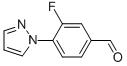 3-FLUORO-4-(1H-PYRAZOL-1-YL)BENZALDEHYDE CAS#: 433920-88-8
