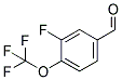 3-FLUORO-4-(TRIFLUOROMETHOXY)BENZALDEHYDE CAS#: 473917-15-6