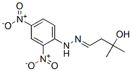 3-Hydroxy-3-methylbutyraldehyde 2,4-dinitrophenyl hydrazone CAS#: 56335-69-4