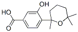 (-)-3-Hydroxy-4-(tetrahydro-2,6,6-trimethyl-2H-pyran-2-yl)benzoic acid CAS#: 55708-43-5