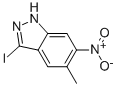 3-IODO-5-METHYL-6-NITRO-1H-INDAZOLE CAS#: 586330-45-2
