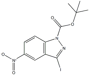 3-IODO-5-NITRO-1H-INDAZOLE-1-CARBOXYLIC ACID TERT-BUTYL ESTER CAS#: 459133-69-8