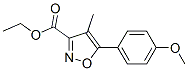 3-Isoxazolecarboxylicacid,5-(4-methoxyphenyl)-4-methyl-,ethylester(9CI) CAS#: 51291-35-1