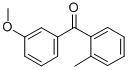 3-METHOXY-2'-METHYLBENZOPHENONE CAS#: 57800-65-4