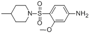 3-METHOXY-4-(4-METHYL-PIPERIDINE-1-SULFONYL)-PHENYLAMINE CAS#: 436091-53-1