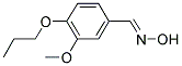 3-METHOXY-4-PROPOXY-BENZALDEHYDE OXIME CAS#: 571920-77-9