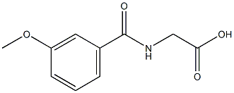 (3-METHOXY-BENZOYLAMINO)-ACETIC ACID CAS#: 57728-61-7