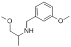 (3-METHOXY-BENZYL)-(2-METHOXY-1-METHYL-ETHYL)-AMINE CAS#: 418777-08-9