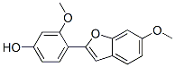 3-Methoxy-4-(6-methoxybenzofuran-2-yl)phenol CAS#: 57800-41-6