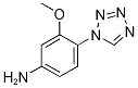 3-Methoxy-4-tetrazol-1-yl-phenylamine CAS#: 524040-12-8