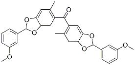 3-Methoxyphenyl(6-methyl-1,3-benzodioxol-5-yl) ketone CAS#: 52806-40-3
