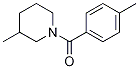 3-Methyl-1-(4-Methylbenzoyl)piperidine, 97% CAS#: 57547-88-3