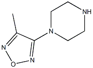 3-Methyl-4-(piperazin-1-yl)-1,2,5-oxadiazole CAS#: 473811-72-2