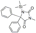 3-Methyl-5,5-diphenyl-1-(trimethylsilyl)-2,4-imidazolidinedione CAS#: 57326-20-2