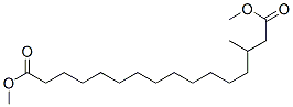 3-Methylhexadecanedioic acid dimethyl ester CAS#: 55334-52-6