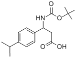 3-N-BOC-3-(4-ISOPROPYLPHENYL)PROPIONIC ACID CAS#: 453557-73-8
