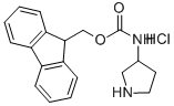 3-(N-FMOC-AMINO)PYRROLIDINE HYDROCHLORIDE CAS#: 400653-43-2
