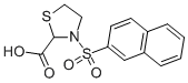 3-(NAPHTHALENE-2-SULFONYL)-THIAZOLIDINE-2-CARBOXYLIC ACID CAS#: 436811-27-7