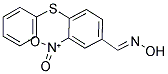 3-NITRO-4-(PHENYLSULFANYL)BENZENECARBALDEHYDE OXIME CAS#: 477852-27-0