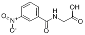 (3-NITRO-BENZOYLAMINO)-ACETIC ACID CAS#: 617-10-7