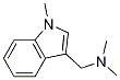 3-(N,N-dimethylaminomethyl)-1-methylindole CAS#: 52972-61-9