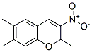 3-Nitro-2,6,7-trimethyl-2H-1-benzopyran CAS#: 57543-83-6