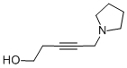 3-Pentyn-1-ol,5-(1-pyrrolidinyl)-(9CI) CAS#: 550302-87-9