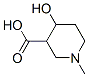3-Piperidinecarboxylic acid, 4-hydroxy-1-methyl- (9CI) CAS#: 408317-89-5