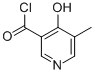 3-Pyridinecarbonyl chloride, 4-hydroxy-5-methyl- (9CI) CAS#: 57658-56-7