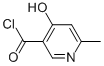 3-Pyridinecarbonyl chloride, 4-hydroxy-6-methyl- (9CI) CAS#: 57658-62-5