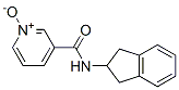 3-Pyridinecarboxamide,N-(2,3-dihydro-1H-inden-2-yl)-,1-oxide(9CI) CAS#: 450351-31-2