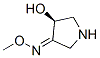 3-Pyrrolidinone,4-hydroxy-,O-methyloxime,(4S)-(9CI) CAS#: 412278-76-3