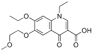 3-Quinolinecarboxylic acid, 7-ethoxy-1-ethyl-1,4-dihydro-6-(2-methoxye thoxy)-4-oxo- CAS#: 53776-43-5