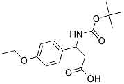 3-TERT-BUTOXYCARBONYLAMINO-3-(4-ETHOXY-PHENYL)-PROPIONIC ACID CAS#: 453557-72-7