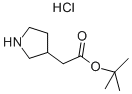 3-TERT-BUTOXYCARBONYLMETHYL-PYRROLIDINE HCL CAS#: 570424-02-1