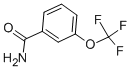 3-(TRIFLUOROMETHOXY)BENZAMIDE CAS#: 658-91-3