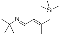 3-TRIMETHYLSILYLMETHYL-N-TERT-BUTYLCROTONALDIMINE CAS#: 56637-75-3