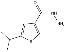 3-Thiophenecarboxylicacid,5-(1-methylethyl)-,hydrazide(9CI) CAS#: 438221-49-9
