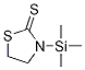 3-(Trimethylsilyl)-2-thiazolidinethione CAS#: 43112-41-0